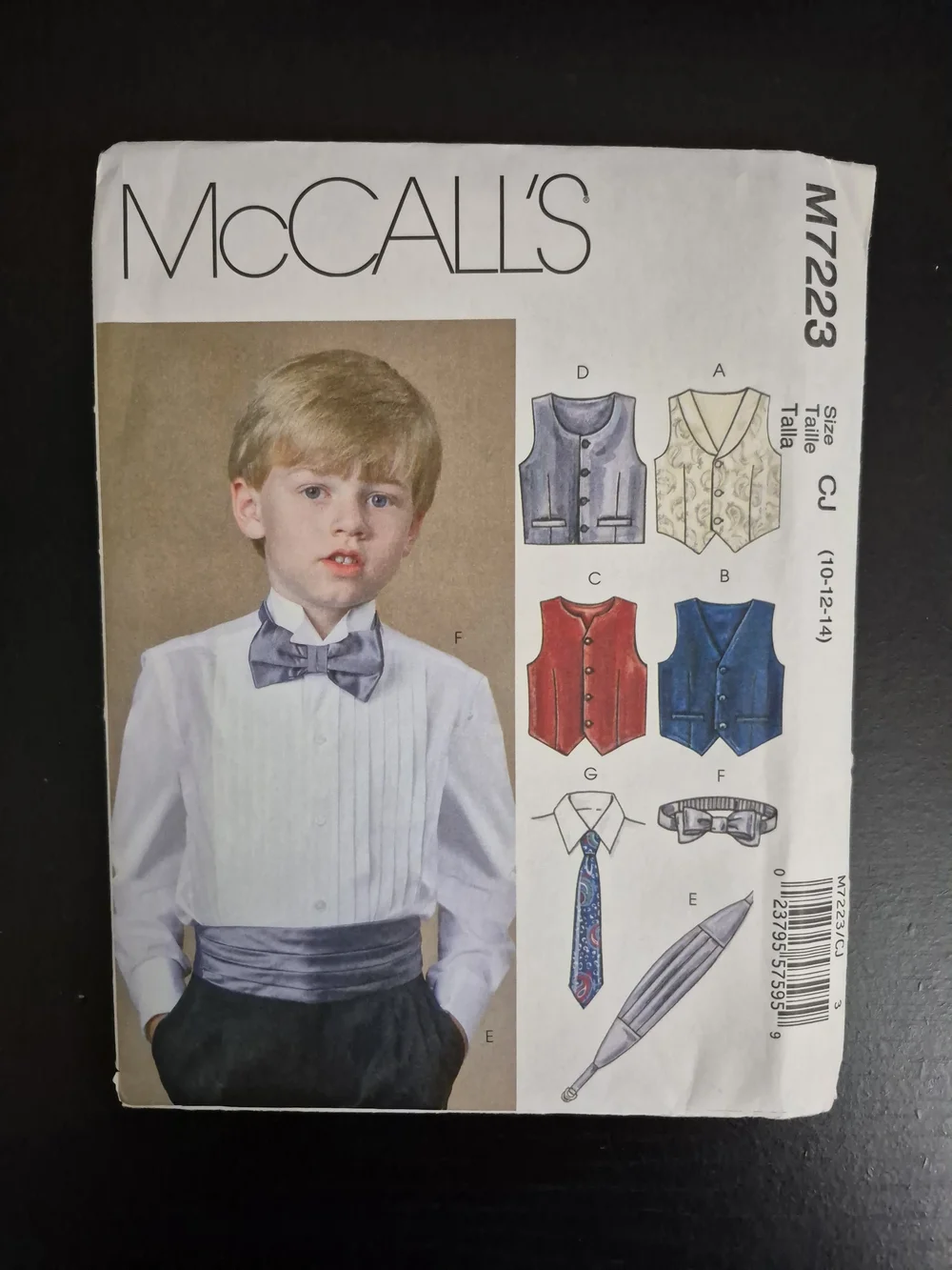 McCall's Pattern M7223 Size CJ *UNCUT*